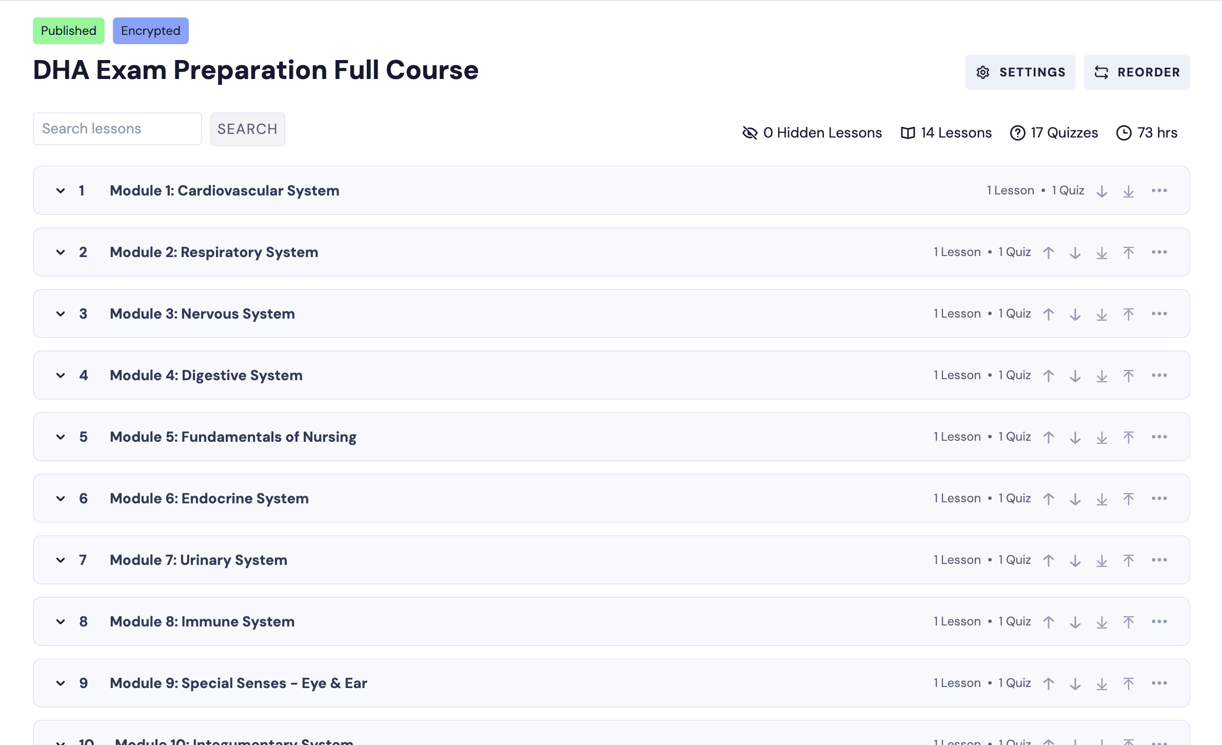 Upwards Med Platform Screenshot