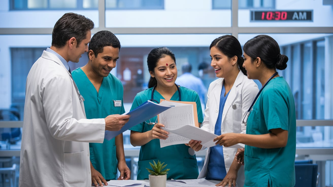 DHA Healthcare professionals team